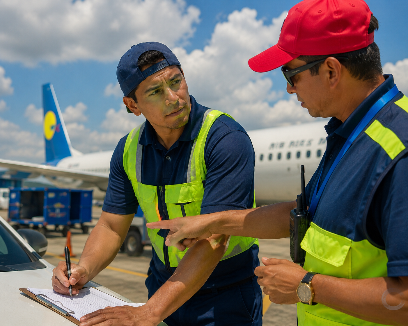 Equipo especializado en aviación
